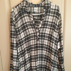 Gap plaid tunic